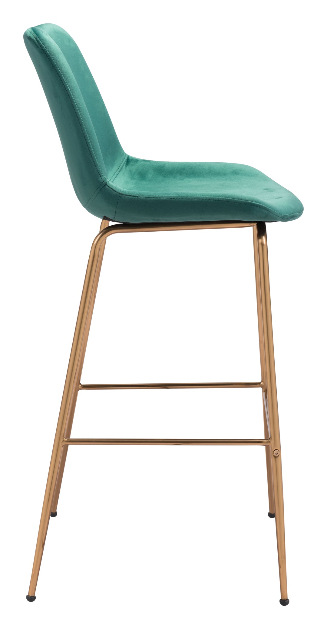 Zuo Tony Barstool Green & Gold