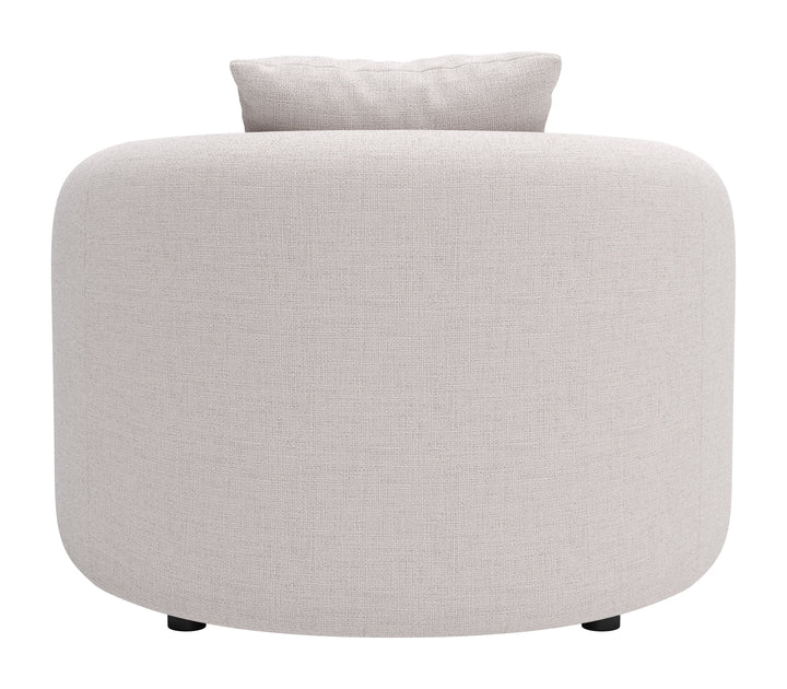 Zuo Sunny Isles Accent Chair Beige