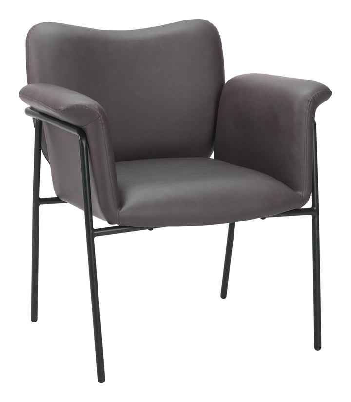 Zuo Heritage Accent Chair Brown