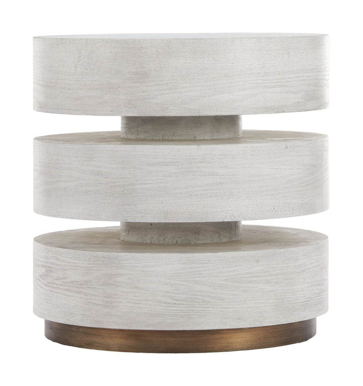 Zuo Laha Side Table Oak White