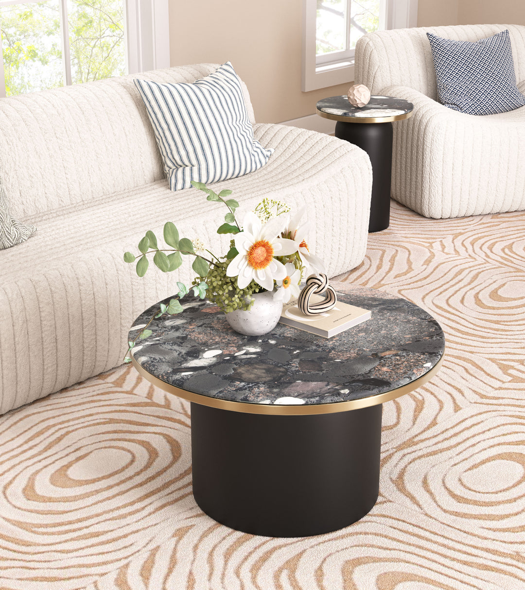 Zuo Luxor Coffee Table Multicolor