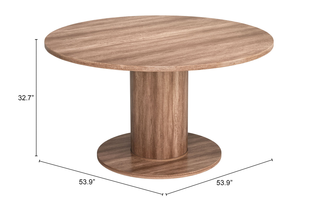 Zuo Vault 2 in 1 Table Brown