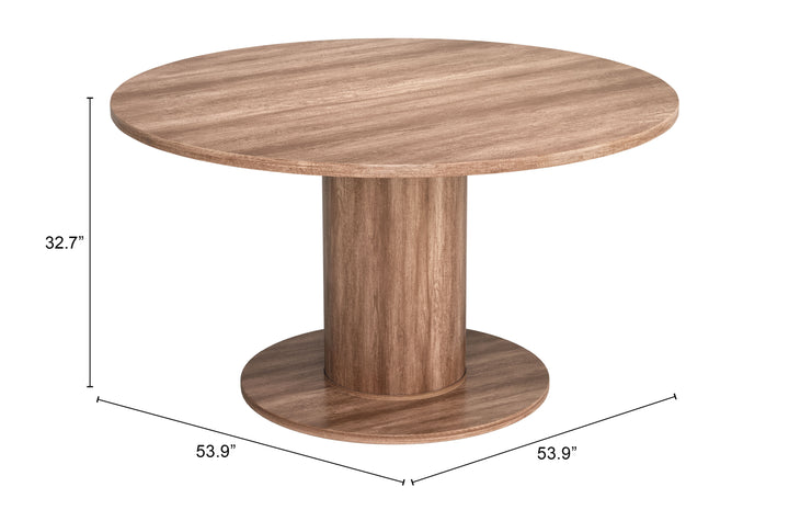 Zuo Vault 2 in 1 Table Brown