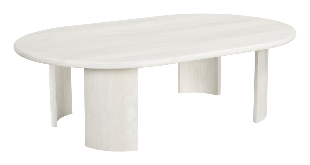 Zuo Risan Coffee Table Whitewashed