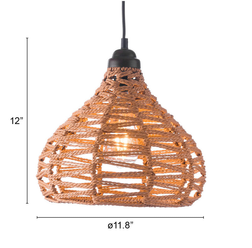 Zuo Nezz Ceiling Lamp Natural