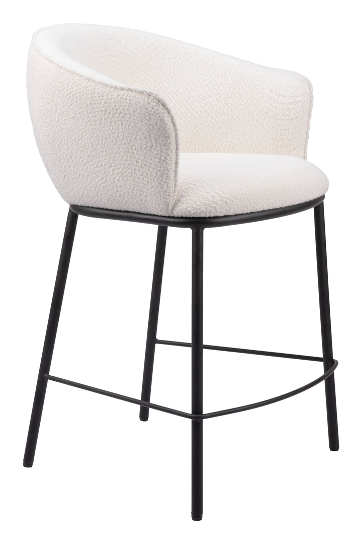 Zuo Essen Counter Stool Ivory