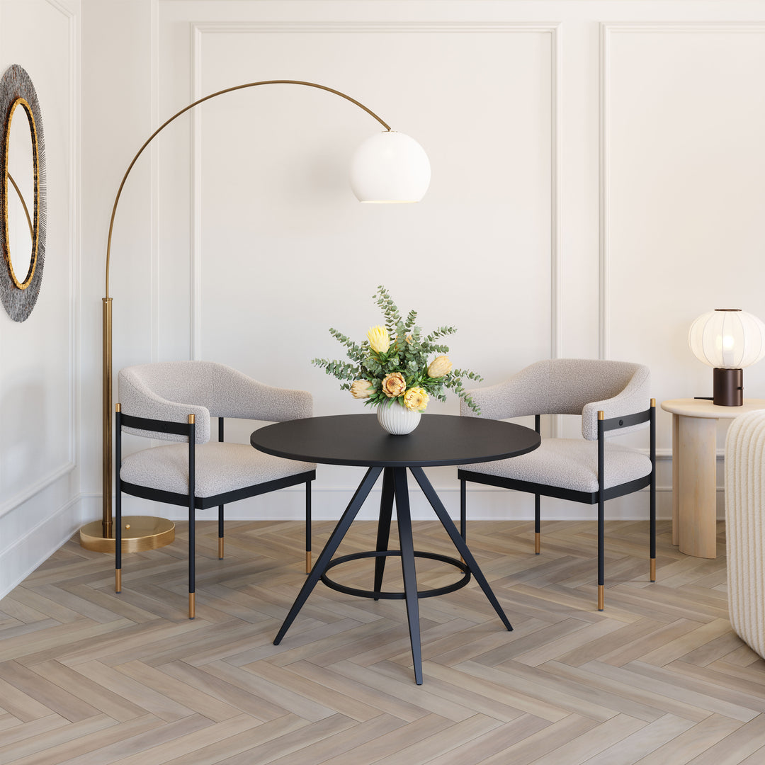 Zuo Dinos Dining Table Black