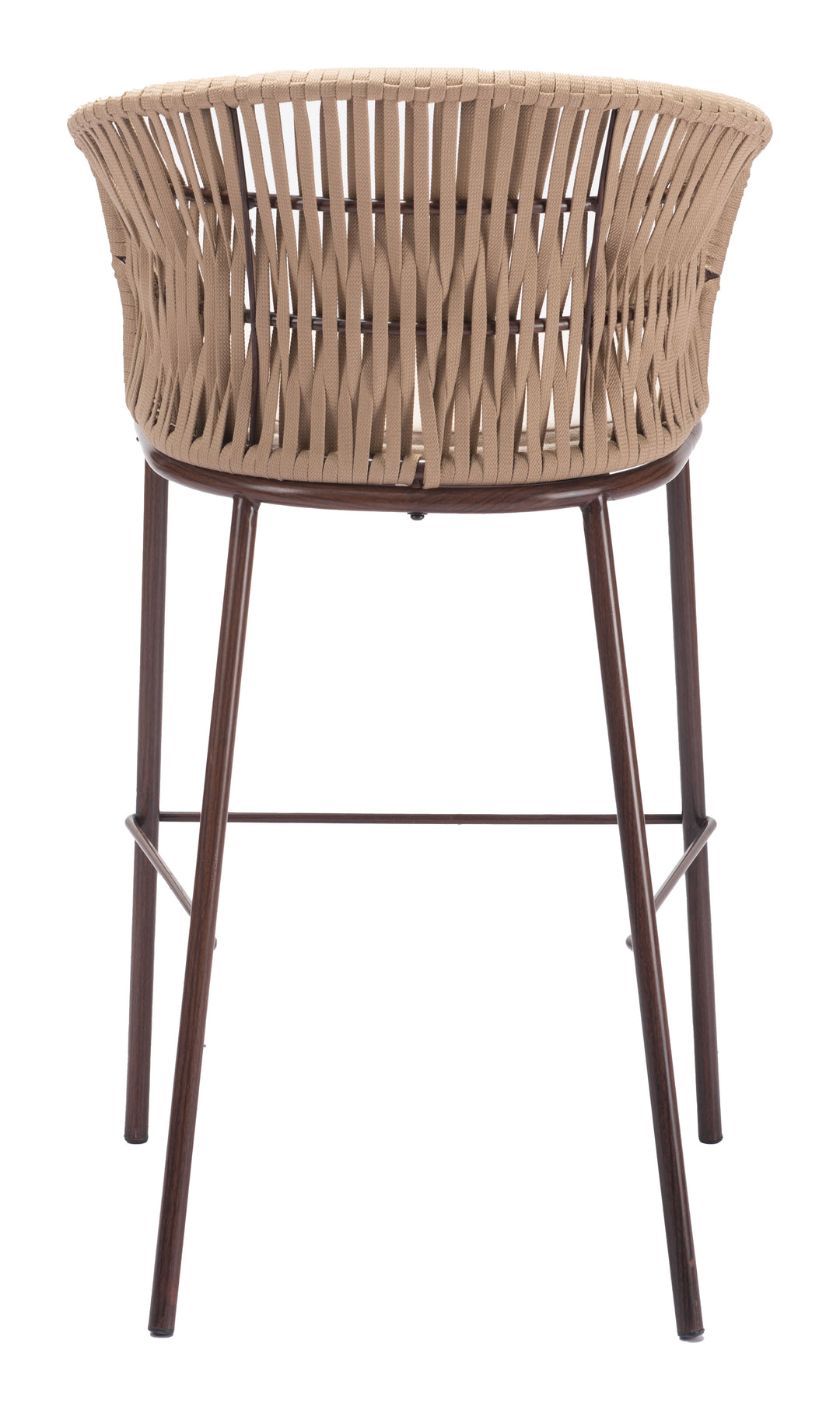 Zuo Freycinet Barstool (Set of 2) Natural