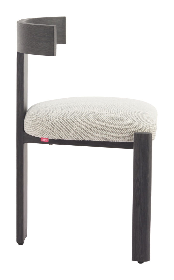 Zuo Tiana Dining Chair Black & Beige