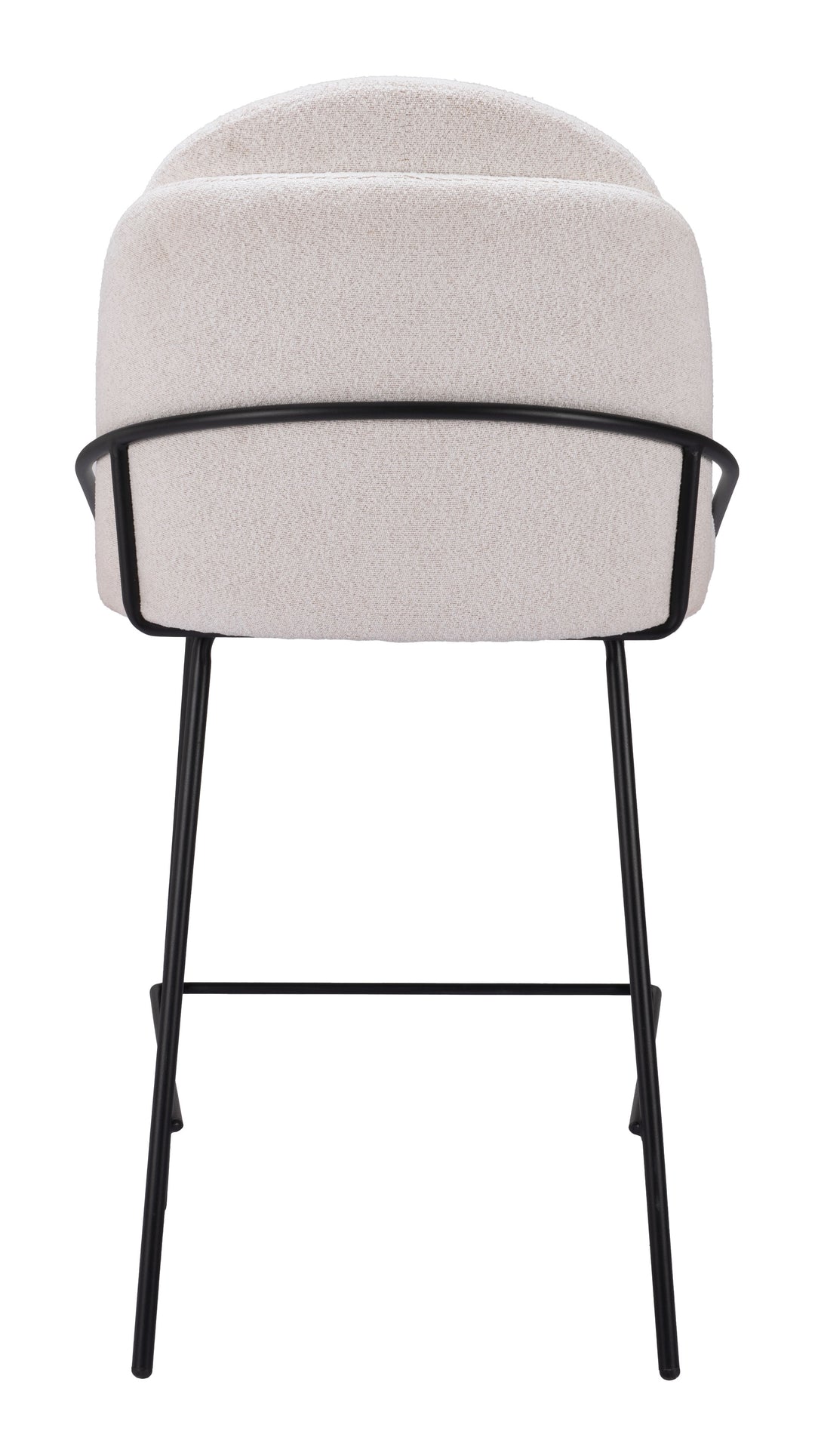Zuo Jambi Counter Stool (Set of 2) Ivory