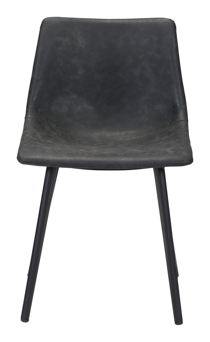 Zuo Daniel Dining Chair (Set of 2) Vintage Black