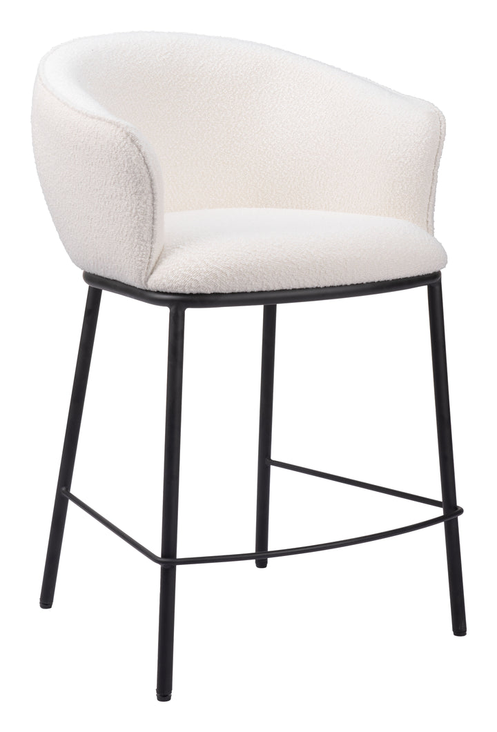 Zuo Essen Counter Stool Ivory