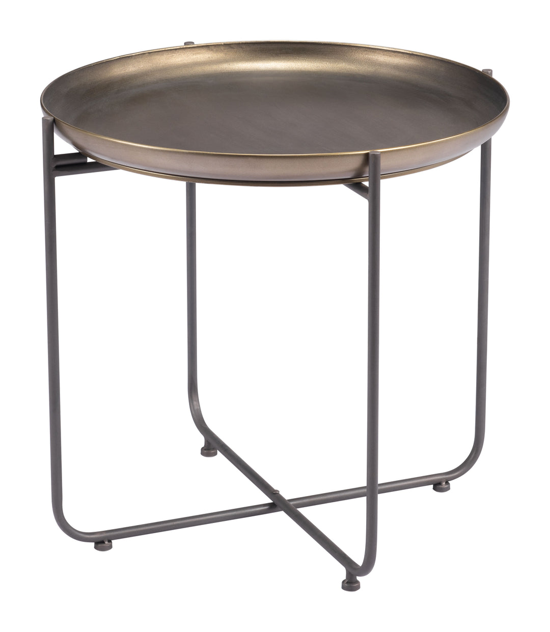 Zuo Bronson Side Table Bronze