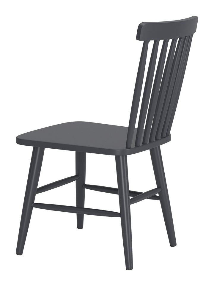 Zuo Zeilen Dining Chair (Set of 2) Black