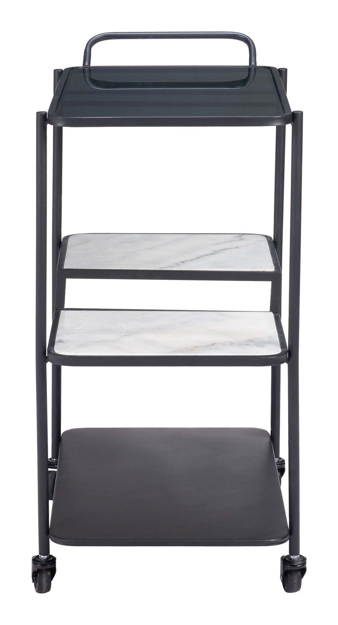Zuo Constanza Bar Cart Black
