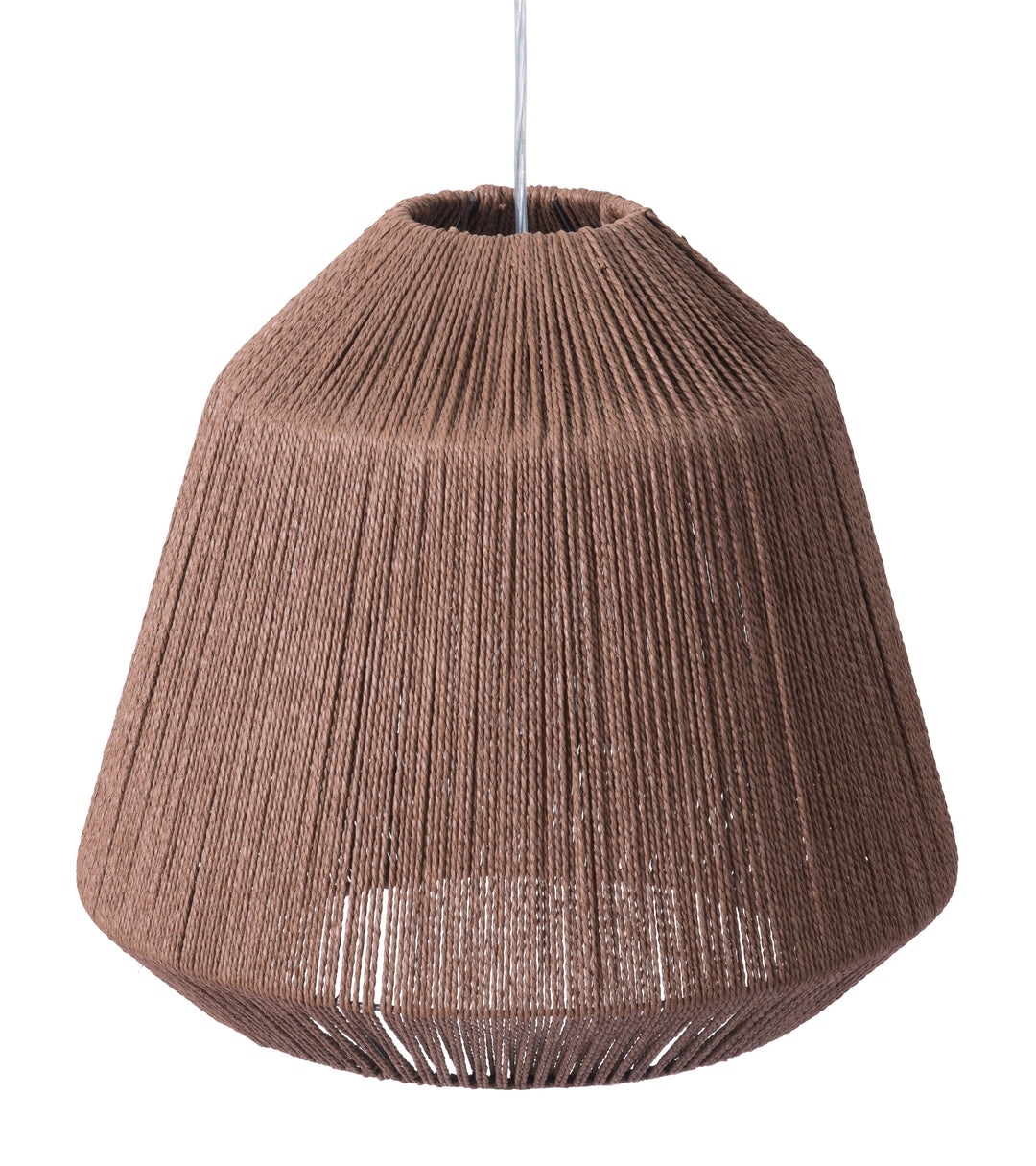 Zuo Impala Ceiling Lamp Brown
