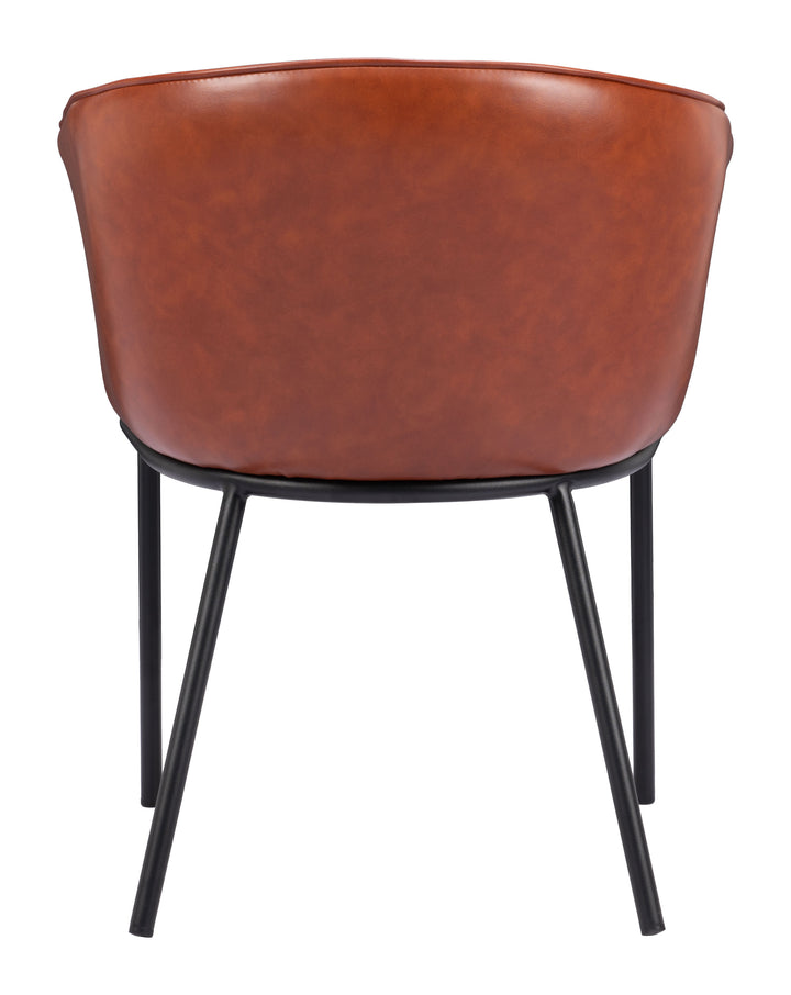 Zuo Garston Dining Chair Brown