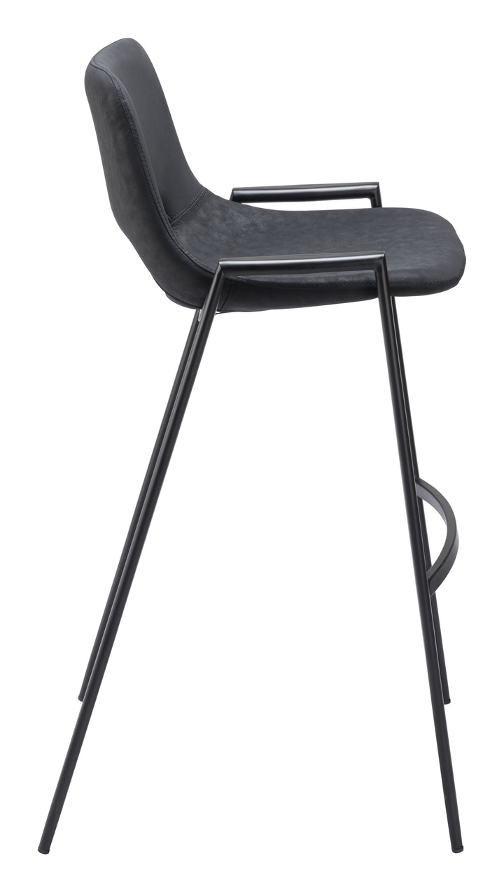 Zuo Desi Barstool (Set of 2) Black
