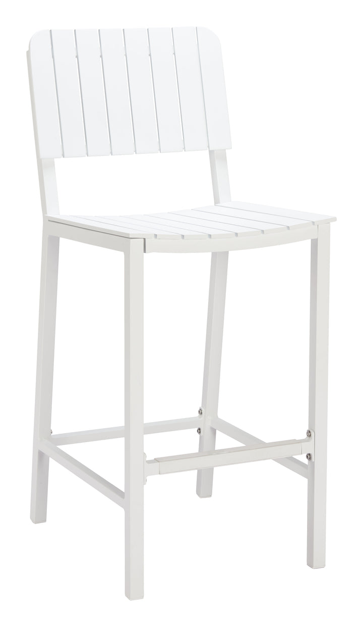 Zuo Kayu Barstool White