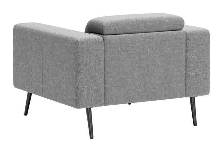 Zuo Milan Armchair Dark Gray