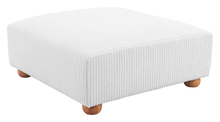 Zuo Tayte Ottoman White