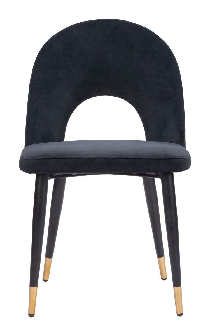 Zuo Menlo Dining Chair (Set of 2) Black
