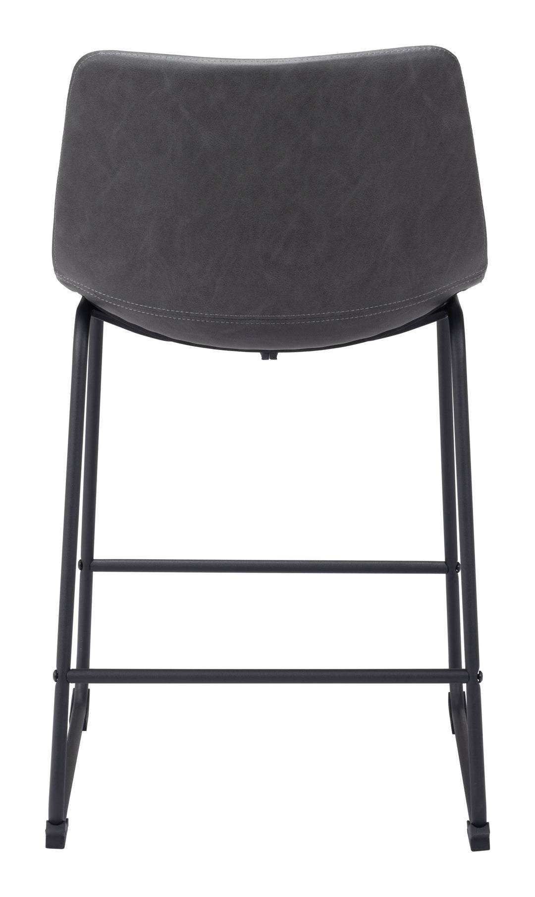 Zuo Smart Counter Stool (Set of 2) Charcoal