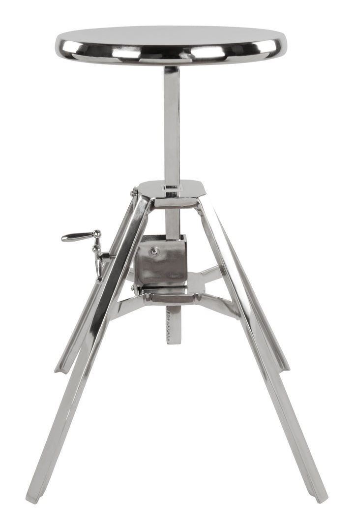 Zuo Mercy Counter Stool Silver