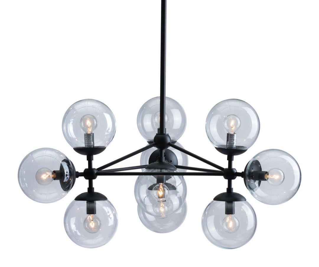 Zuo Belfast Ceiling Lamp Black
