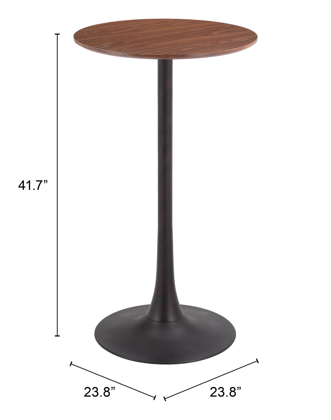 Zuo Auray Bar Table Brown