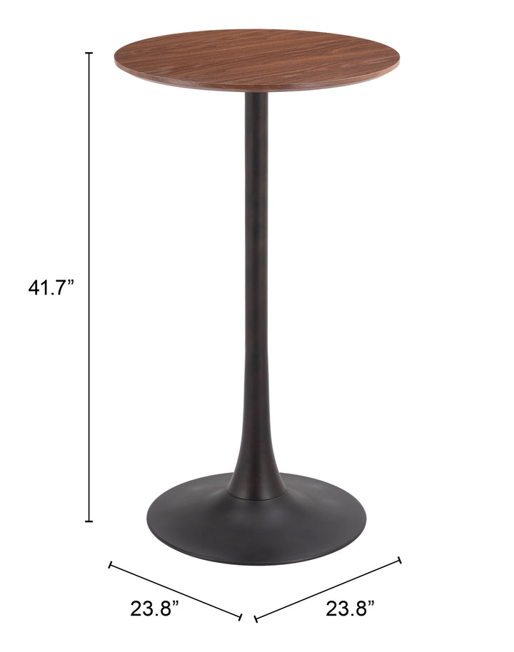 Zuo Auray Bar Table Brown