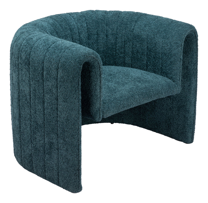 Zuo Viana Accent Chair Aquamarine