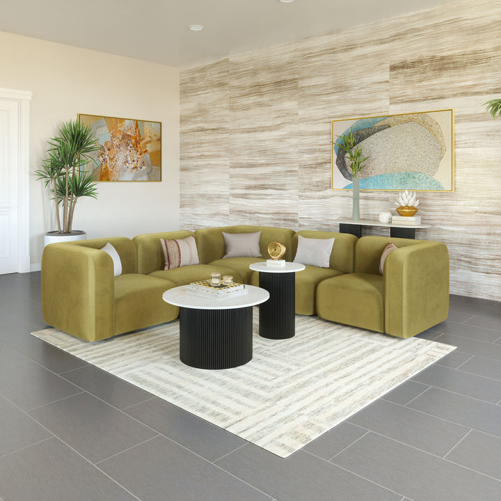 Zuo Biak Middle Chair Green