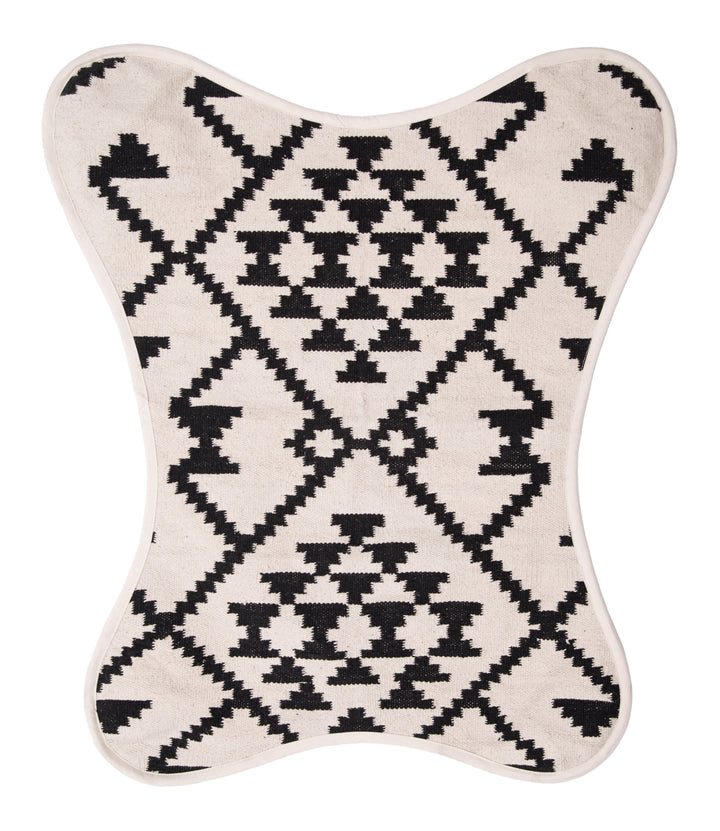 Zuo Rabat Accent Chair Beige & Black