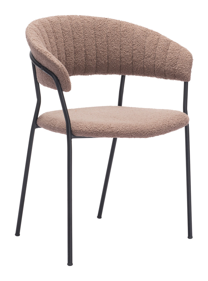 Zuo Josephine Dining Chair (Set of 2) Brown