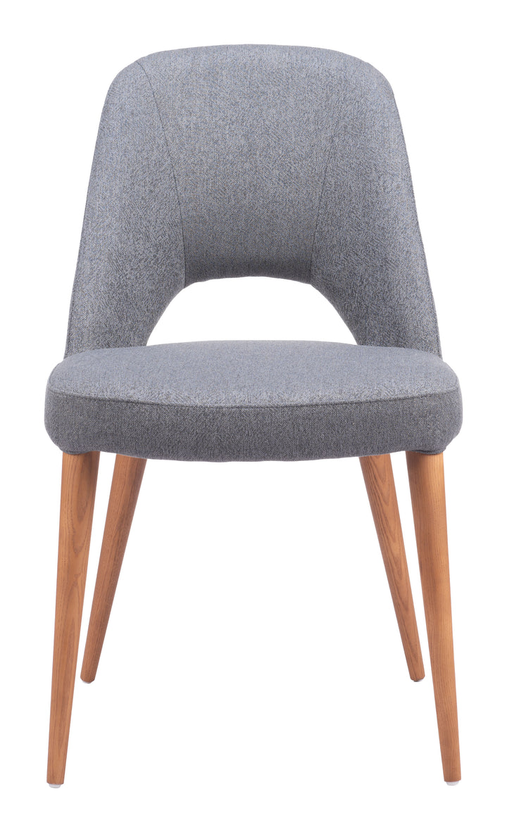 Zuo Leith Dining Chair (Set of 2) Gray