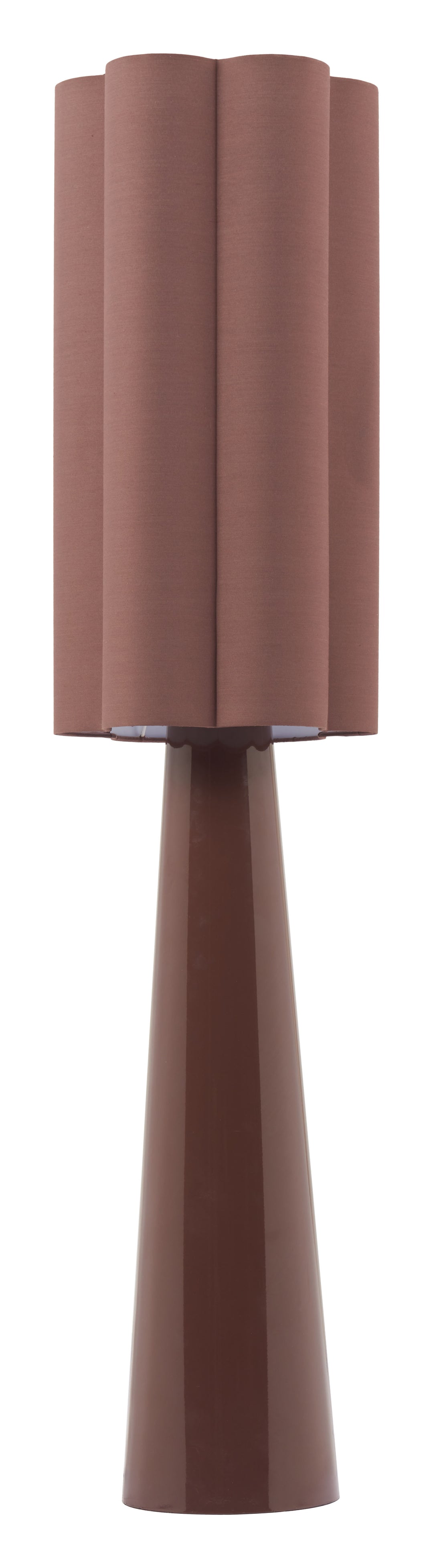 Zuo Violet Floor Lamp Brown