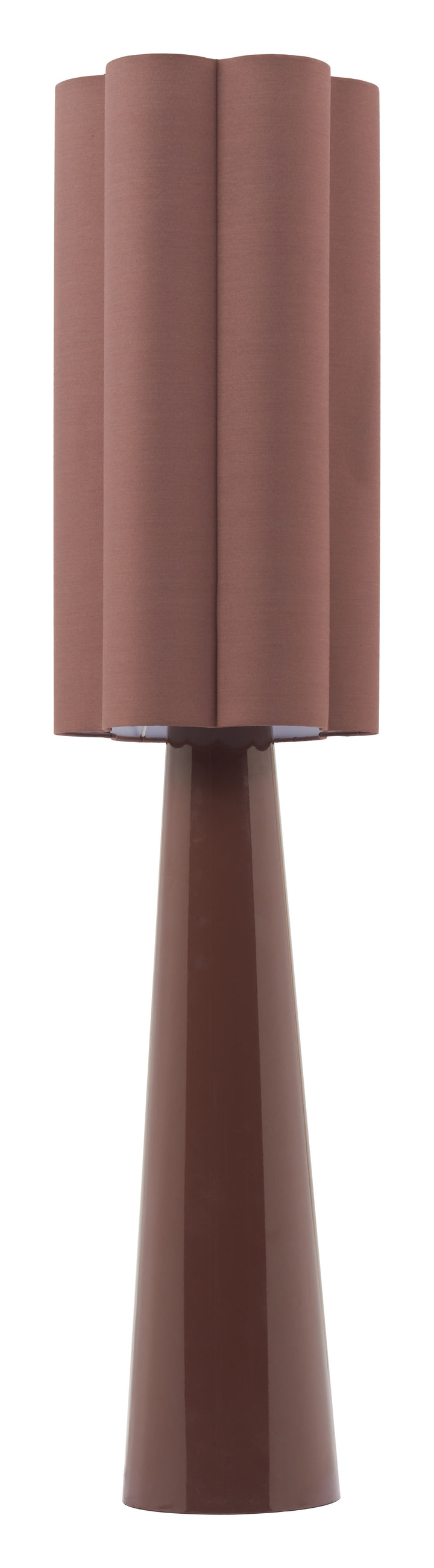Zuo Violet Floor Lamp Brown