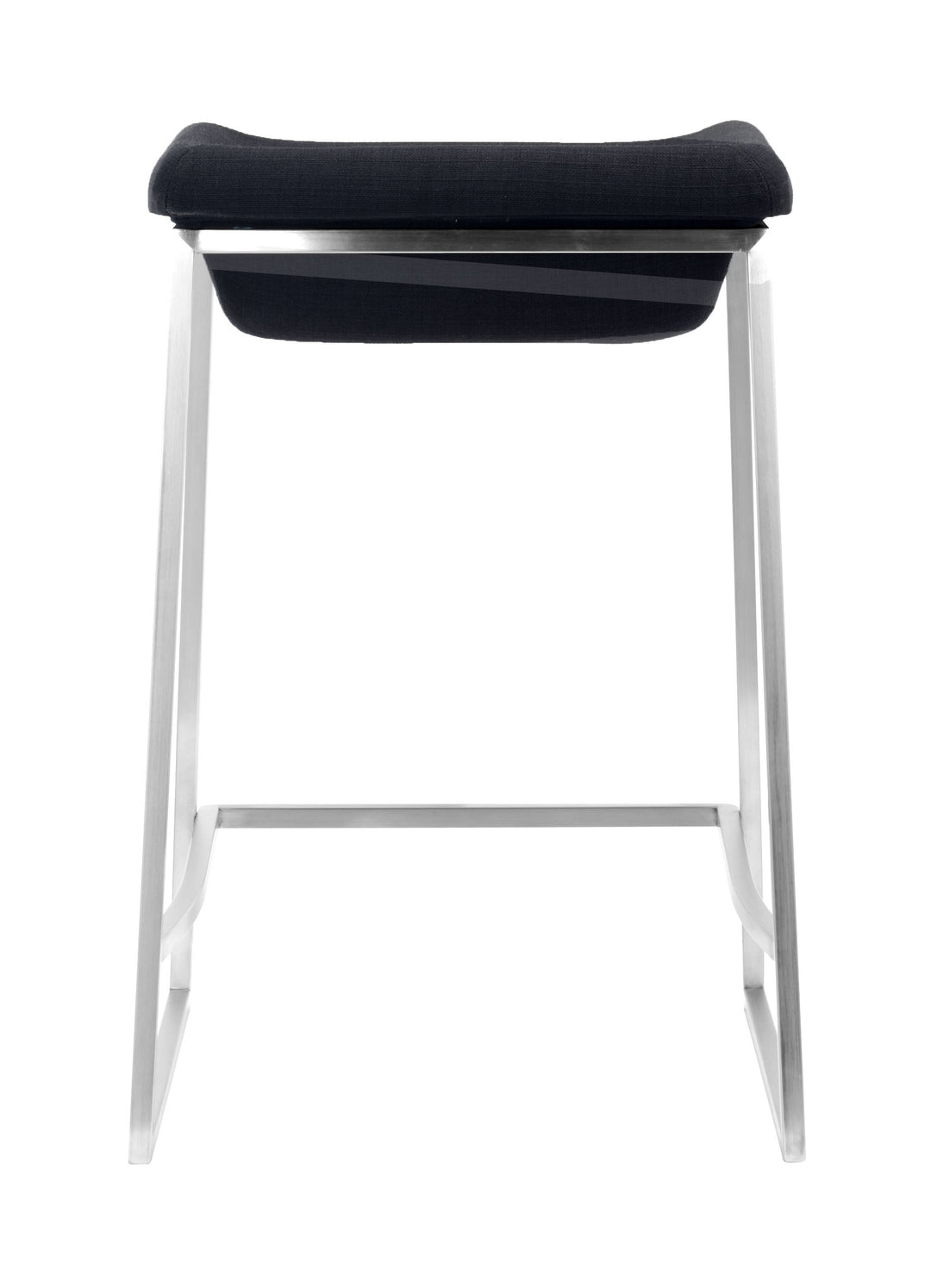 Zuo Lids Counter Stool (Set of 2) Dark Gray