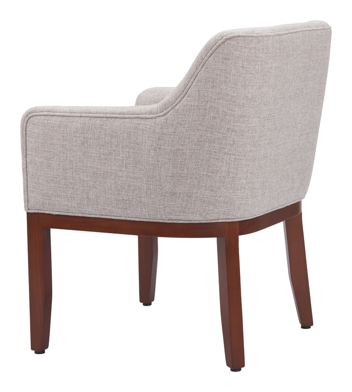 Zuo Berbera Dining Chair Gray