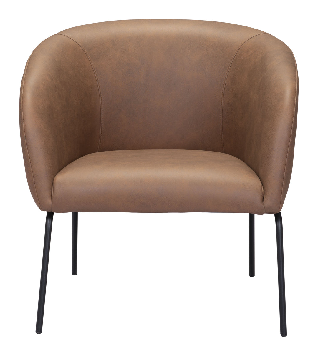 Zuo Quinten Accent Chair Vintage Brown