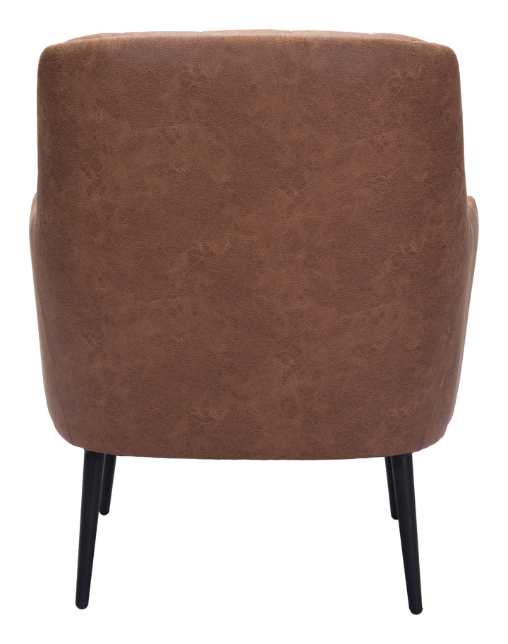 Zuo Tasmania Accent Chair Vintage Brown