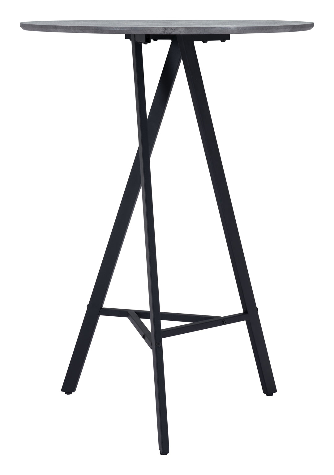 Zuo Metz Bar Table Gray