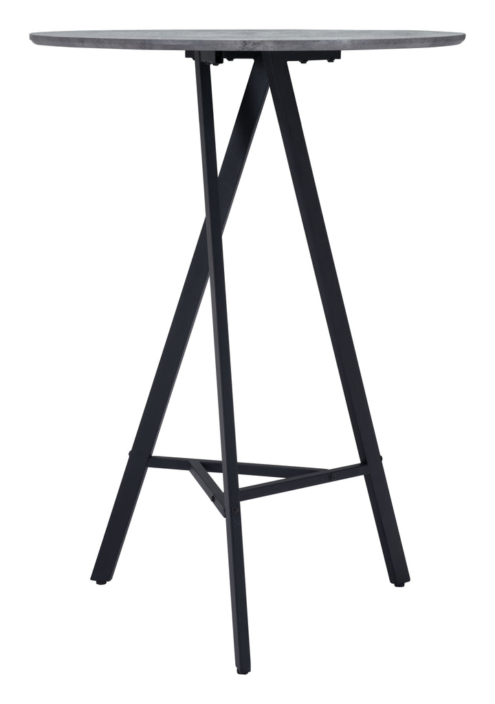 Zuo Metz Bar Table Gray