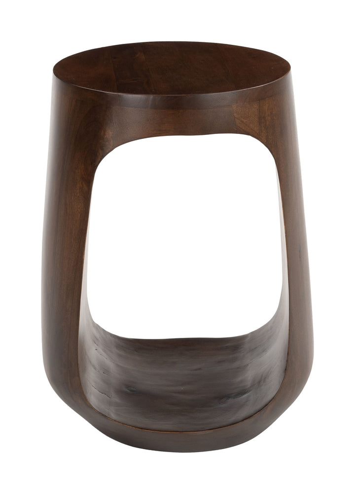 Zuo Okno Side Table Walnut