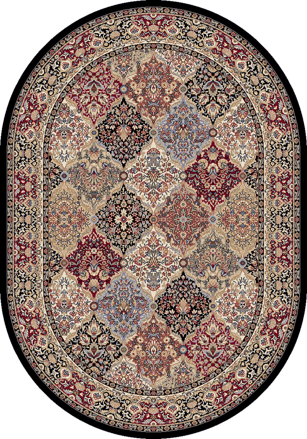 57008-3233 Dynamic Rugs Ancient Garden
