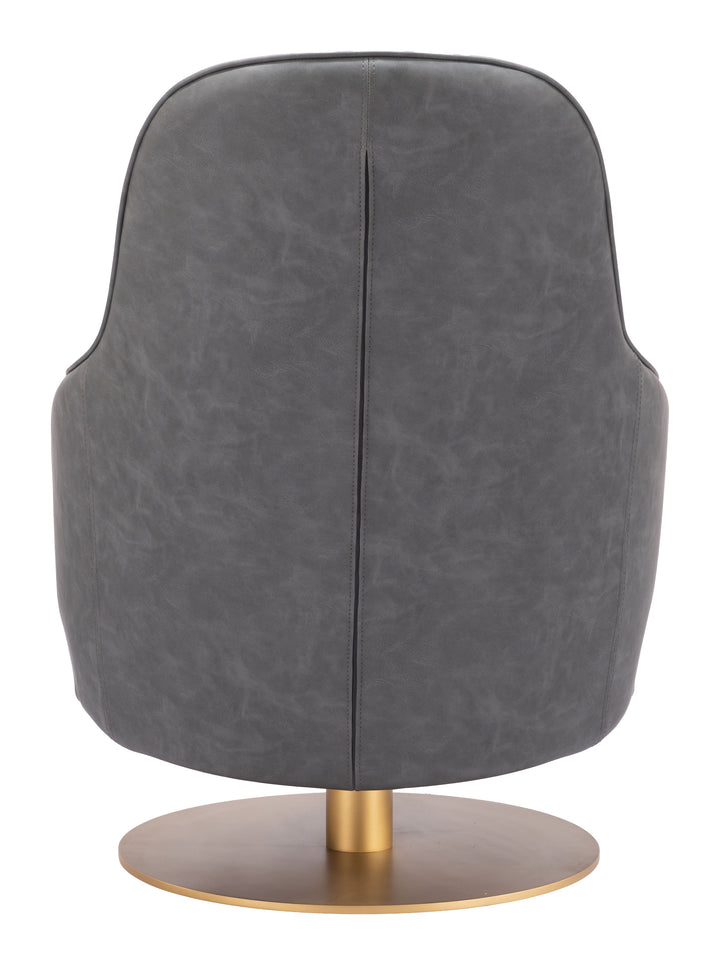 Zuo Withby Accent Chair Gray