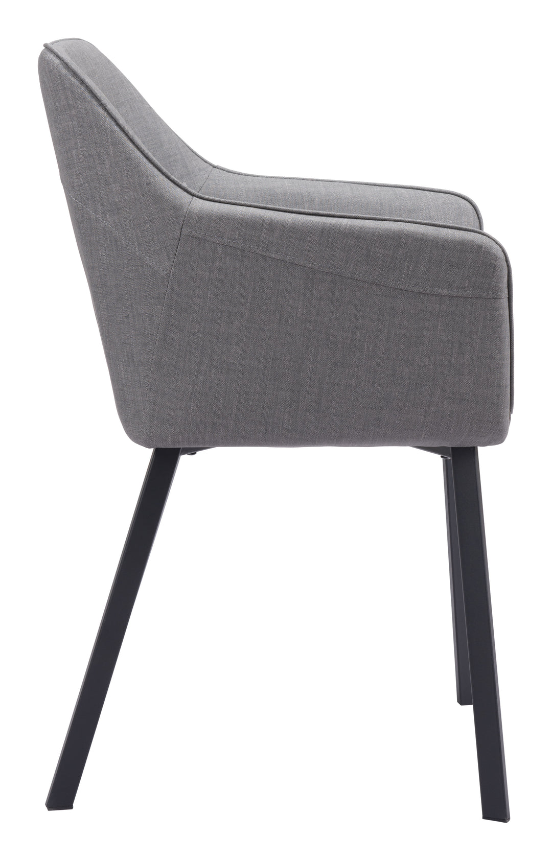 Zuo Adage Dining Chair (Set of 2) Gray