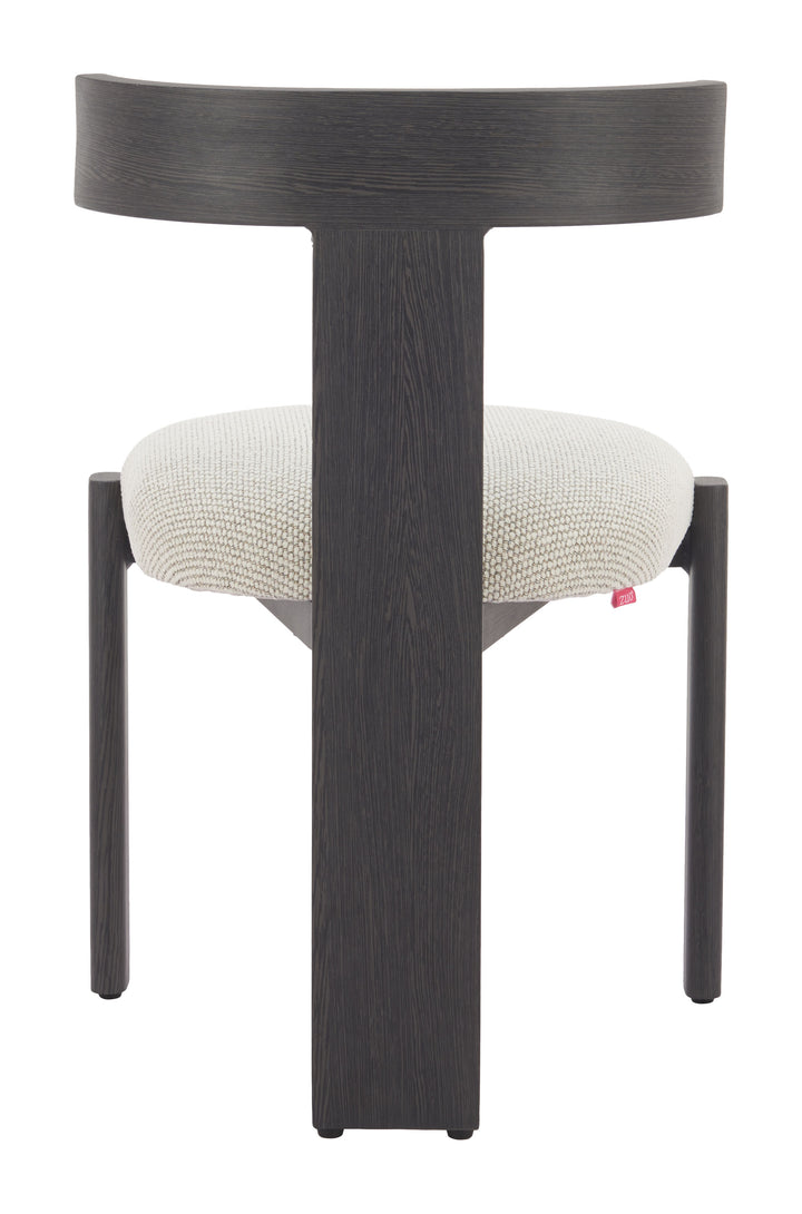 Zuo Tiana Dining Chair Black & Beige