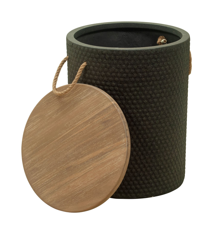 Zuo Beban Side Table Natural & Black
